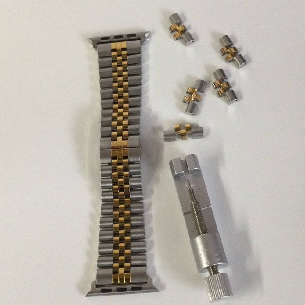 New Solid Stainless Steel Watch Band For Women Or Men
